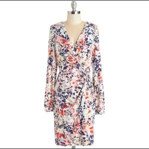 Jessica Simpson faux wrap dress from ModCloth